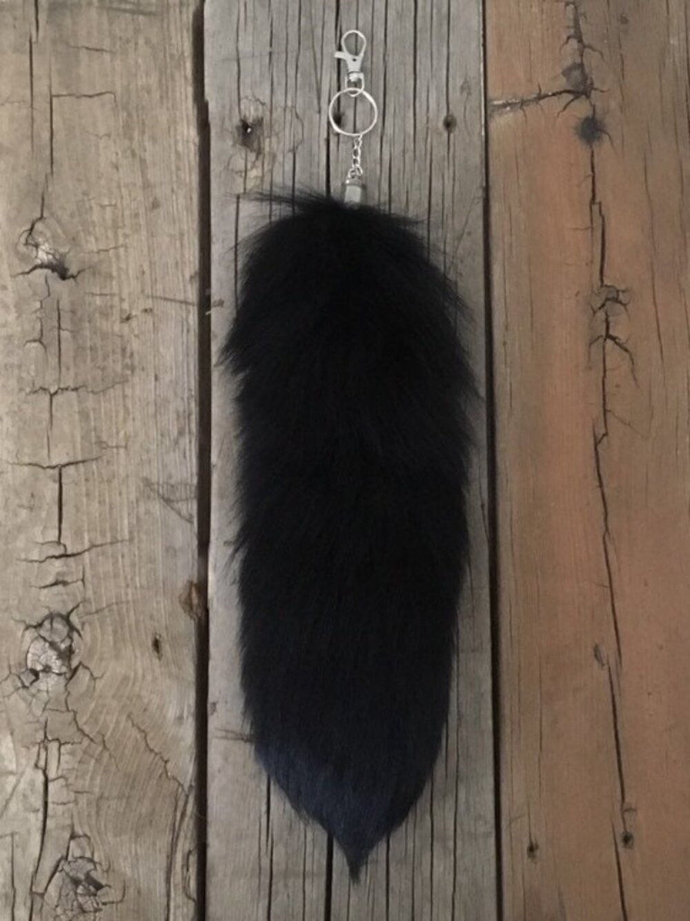 Upcycled tail bullet shell keychain recycled rustic fashion black full